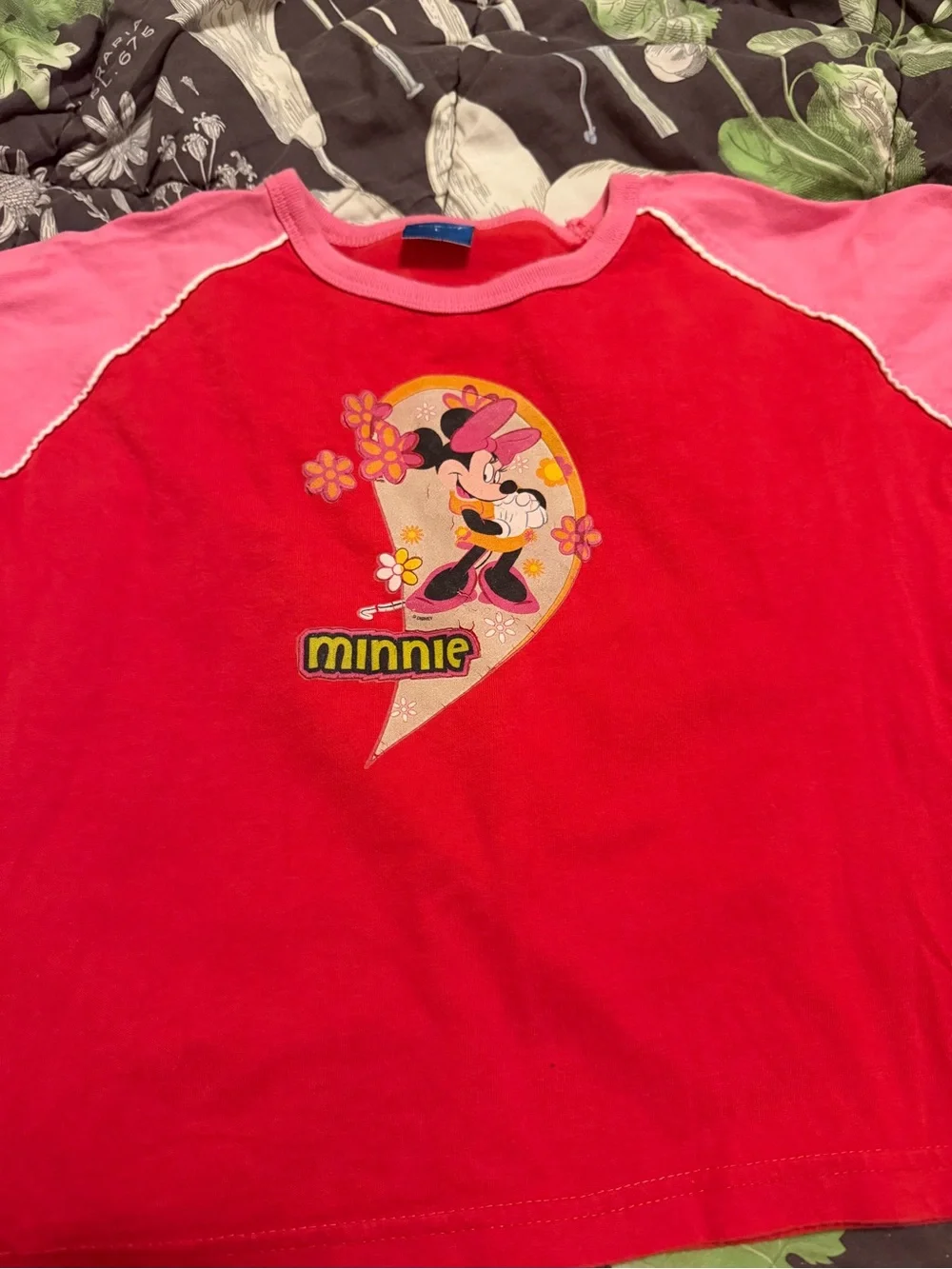Vintage Disney Long Sleeve Minnie Mouse Shirt